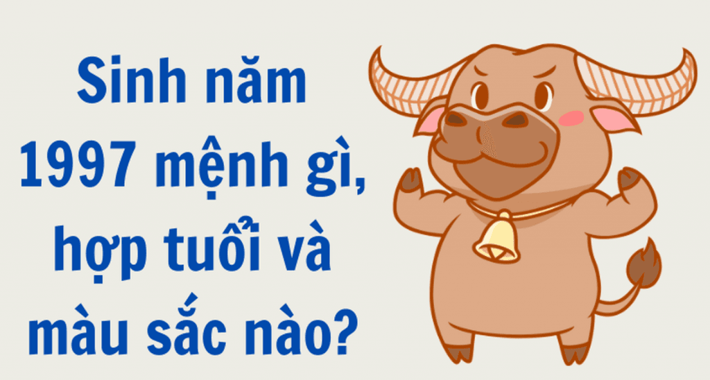 Sinh Năm 1997 Tuổi Gì, Mệnh-Mạng Gì?