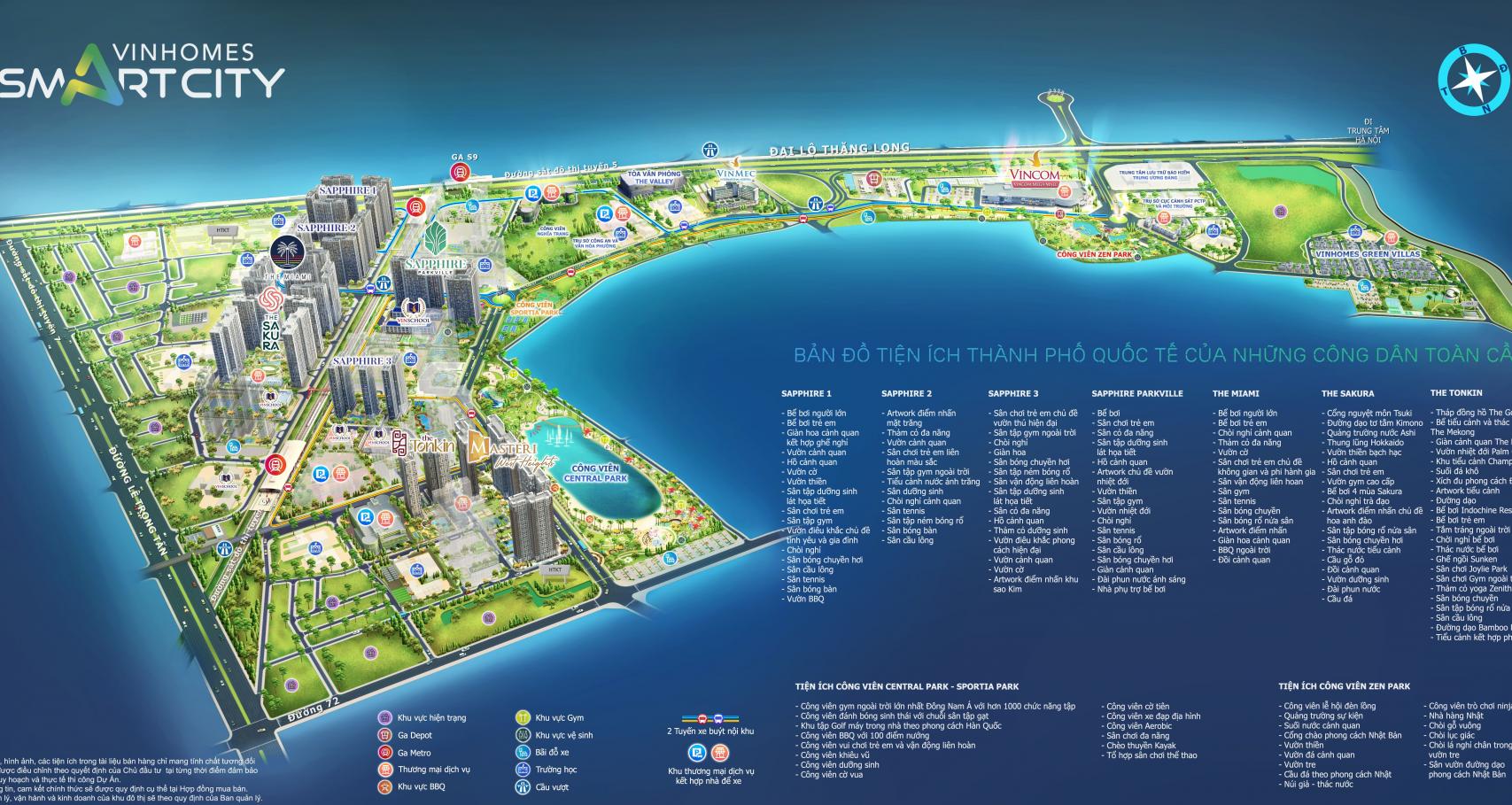 Vinhomes Smart City – Đại đô thị thông minh tại Mỹ Đình, nơi giao thoa văn hóa quốc tế, tiện ích đẳng cấp, không gian sống xanh và giáo dục toàn diện.