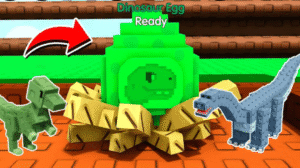 Grow a Garden: ấp trứng thú cưng Dinosaur Egg trong bản cập nhật Prehistoric