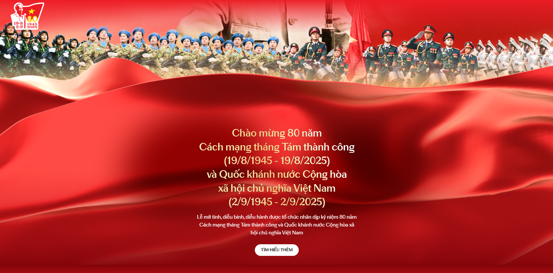 Thông tin : Lịch lễ diễu binh diễu hành kỷ niệm 80 năm