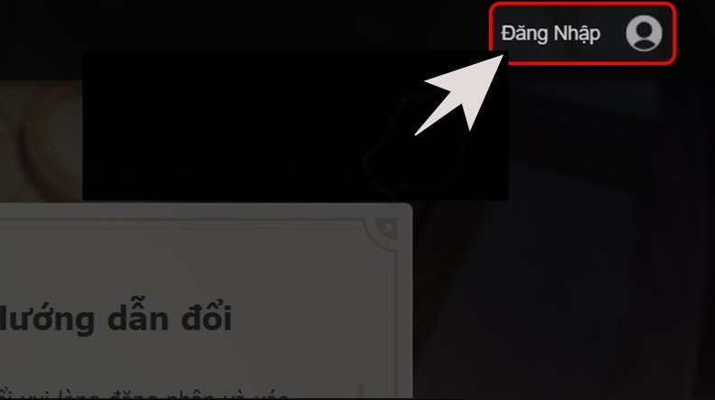 Trang nhập code Genshin Impact