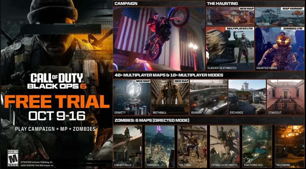 Black Ops 6 Sẽ Chơi Miễn Phí Trong Tuần Lễ Ra Mắt Của Battlefield 6