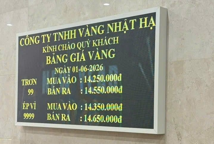 Bảng giá vàng Nhật Hạ Hải Phòng