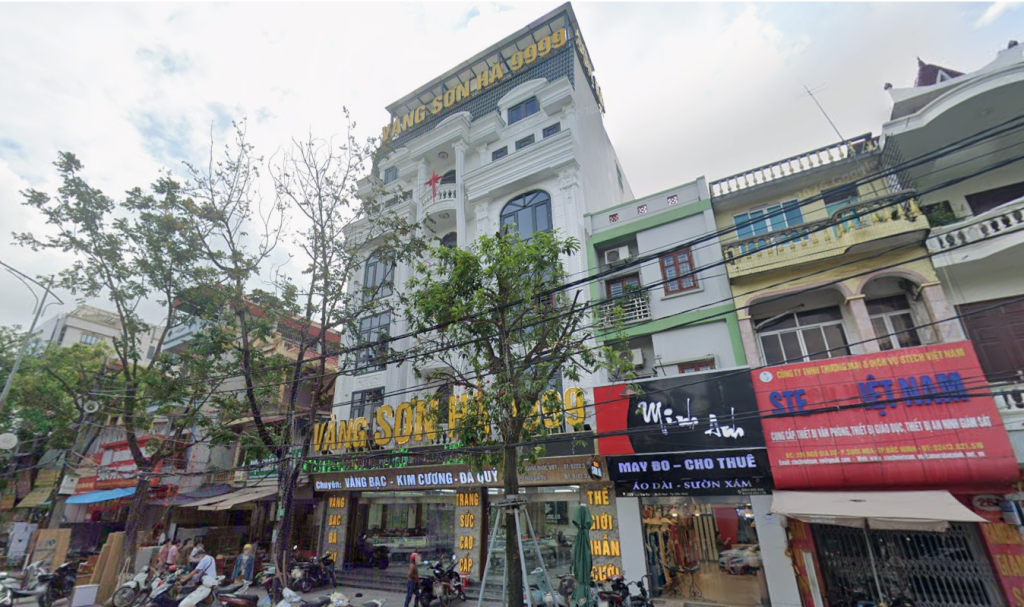 Showroom Vàng Bạc Đá Quý Sơn Hà – 257 Ngô Gia Tự Bắc Ninh
