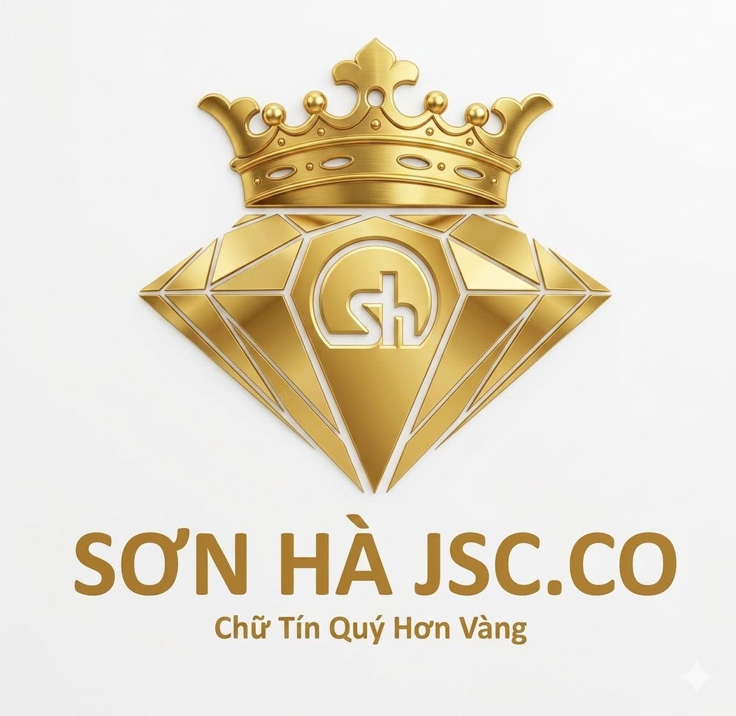 Logo Vàng Bạc Đá Quý Sơn Hà