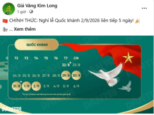 Dịp Quốc Khánh 2-9 chính thức được nghỉ 5 ngày rồi cả nhà ơi.